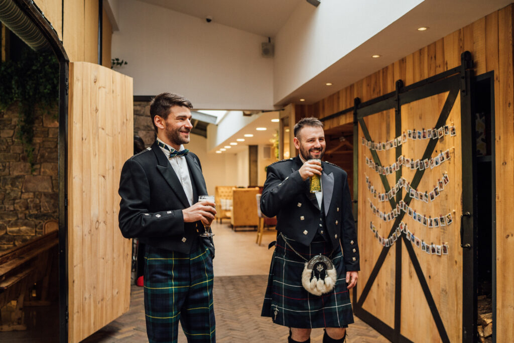 Cairns Farm Estate wedding groomsmen - Sarah Fulton Photography