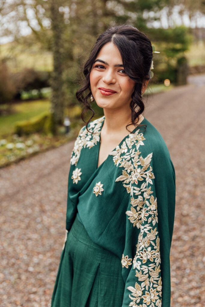 Cairns Farm Estate wedding bridesmaid portrait - Sarah Fulton Photography