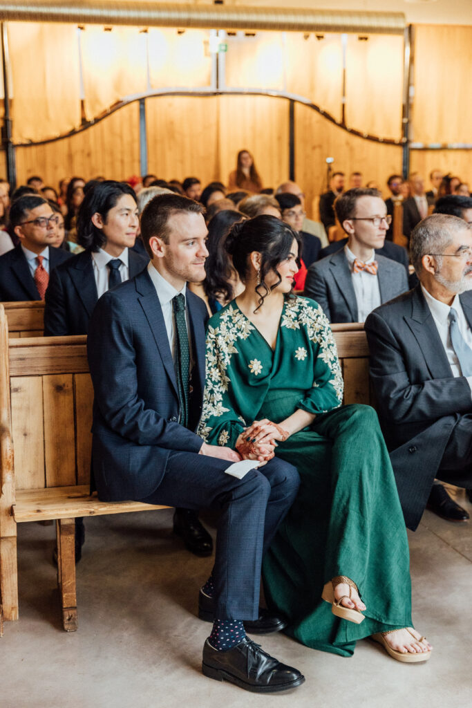 Cairns Farm Estate wedding guests - Sarah Fulton Photography