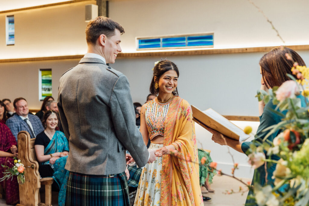 Cairns Farm Estate wedding ceremony - Sarah Fulton Photography