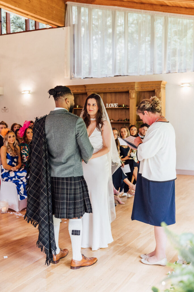 Carberry Tower wedding ceremony