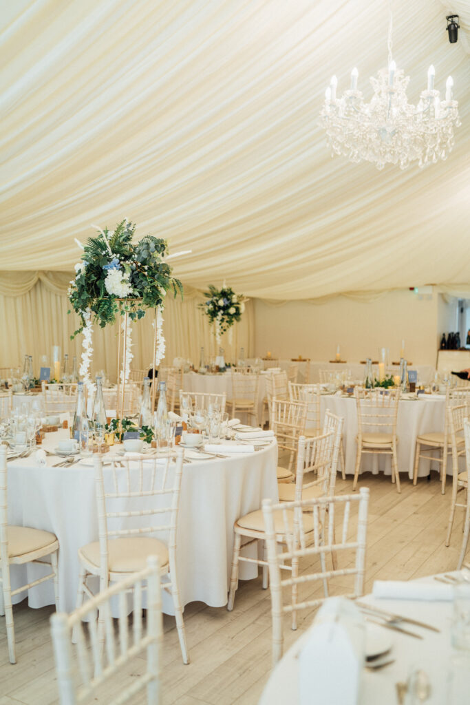 Carberry Tower wedding reception